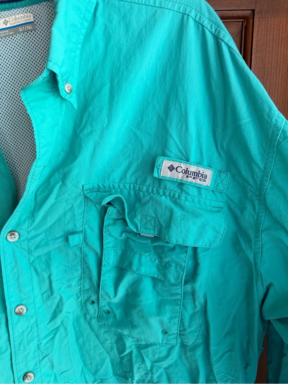 Columbia PFG Bahama Long-Sleeve Button-Down Fishing Shirt - Picture 4 of 7